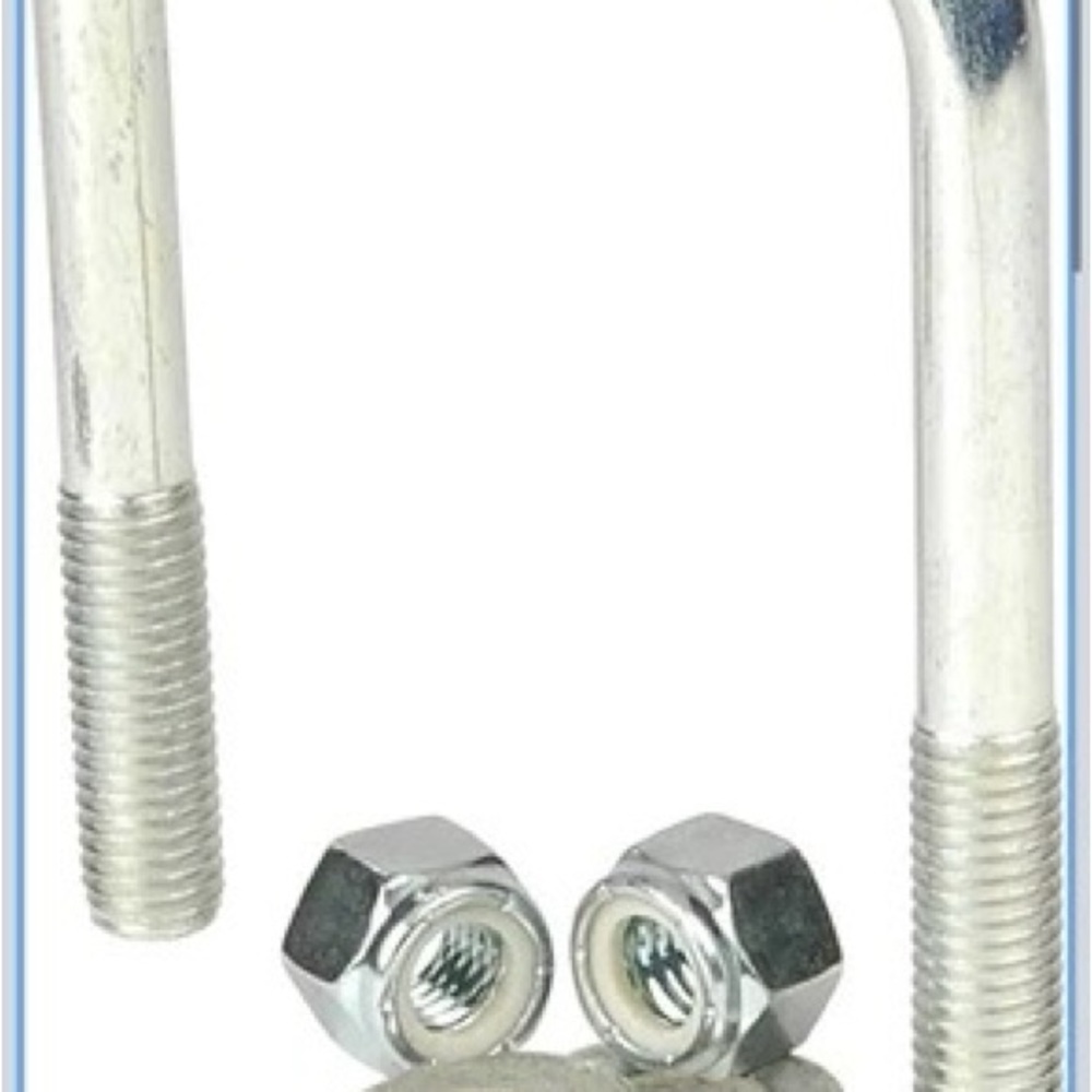 Heavy-Duty Zinc U-Bolt with Nuts